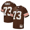tocy C.Browns #73 Joe Thomas Player Brown Mitchell & Ness 1963 Throwback Stitched Jerseys