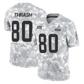 tocy C.Browns #80 Jamari Thrash Player Arctic Camo Salute to Service Limited Home Game Stitched Jerseys