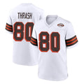 tocy C.Browns #80 Jamari Thrash Player White Alternate Home Game Stitched Jerseys