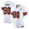 tocy C.Browns #80 Jamari Thrash Player White Limited Vapor F.U.S.E. Alternate Game Stitched Jerseys