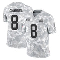 tocy C.Browns #8 Dillon Gabriel Player Arctic Camo Salute to Service Limited Home Game Stitched Jerseys