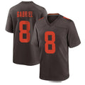 tocy C.Browns #8 Dillon Gabriel Player Brown Alternate Home Game Stitched Jerseys
