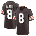 tocy C.Browns #8 Dillon Gabriel Player Brown Home Game Stitched Jerseys