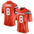 tocy C.Browns #8 Dillon Gabriel Player Orange Game Stitched Jerseys