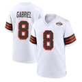 tocy C.Browns #8 Dillon Gabriel Player White Alternate Home Game Stitched Jerseys