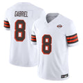 tocy C.Browns #8 Dillon Gabriel Player White Limited Vapor F.U.S.E. Alternate Game Stitched Jerseys