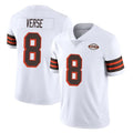 tocy C.Browns #8 Jared Verse Player White Limited  Vapor 1946 Collection Alternate Game Stitched Jerseys
