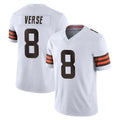 tocy C.Browns #8 Jared Verse Player White Vapor F.U.S.E. Limited Home Game Stitched Jerseys