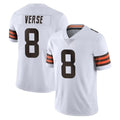 tocy C.Browns #8 Jared Verse Player White Vapor Untouchable Limited Home Game Stitched Jerseys