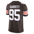 tocy C.Browns #95 Myles Garrett Brown Team Vapor F.U.S.E. Stitched Limited Jerseys