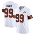 tocy C.Browns #99 Julian Okwara Player White Limited  Vapor 1946 Collection Alternate Game Stitched Jerseys