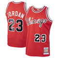 tocy C.Bulls #23 Michael Jordan Mitchell & Ness Red 198485 Hardwood Classics Rookie Authentic Jerseys