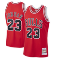 tocy C.Bulls #23 Michael Jordan Mitchell & Ness Scarlet 1997-98 Hardwood Classics Authentic Jerseys