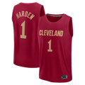 tocy C.Cavaliers #1 James Harden  Wine Fast Break Replica Jerseys - Icon Edition