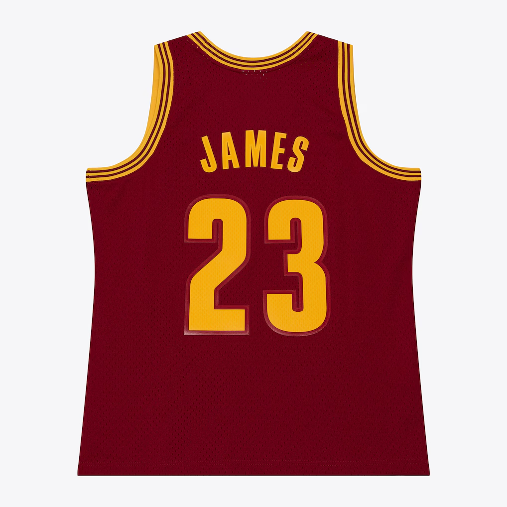 tocy C.Cavaliers #23 LeBron James Mitchell & Ness Wine 2015-16 Swingman Jerseys