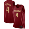 tocy C.Cavaliers #4 Evan Mobley Wine Swingman Jerseys - Icon Edition