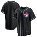 tocy C.Cubs Black Home Game Blank Player Stitched Jerseys