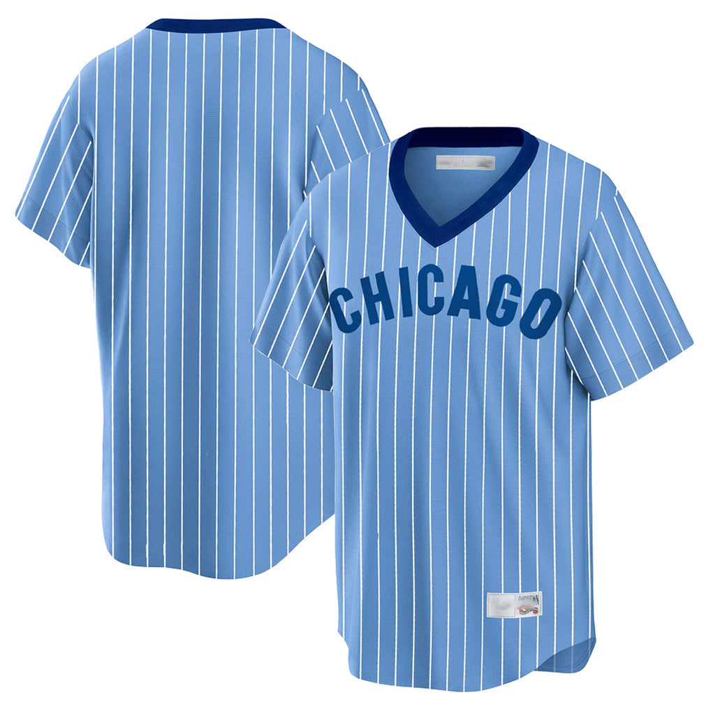 tocy C.Cubs Blue T-shirt Cooperstown Collection Limited Blank Player Stitched Jerseys