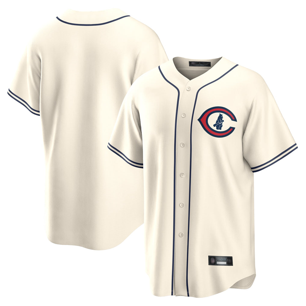 tocy C.Cubs Cream Field of Dreams Home Game Blank Player Stitched Jerseys