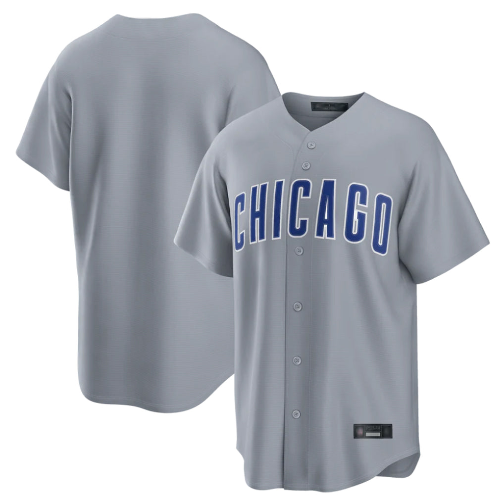 tocy C.Cubs Gray Game Home Blank Player Stitched Jerseys
