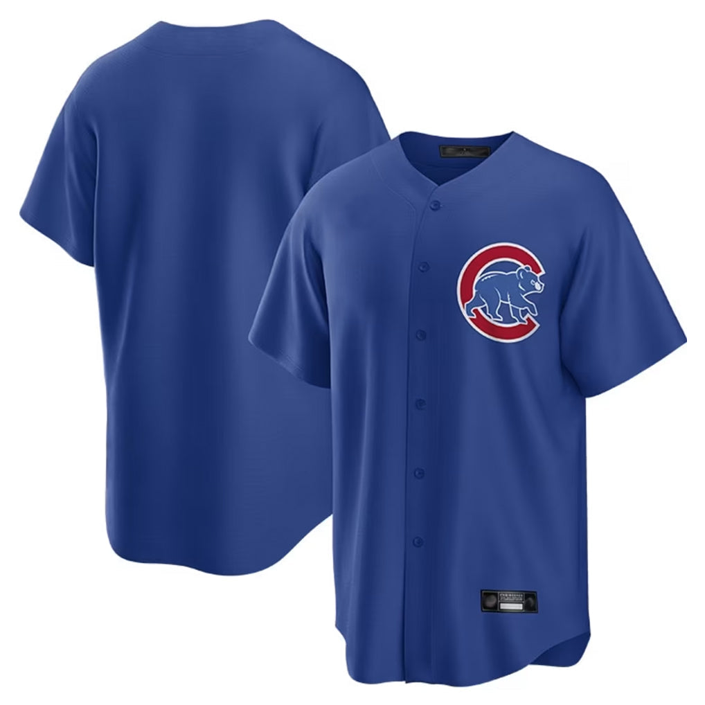 tocy C.Cubs Royal Home Game Blank Player Stitched Jerseys