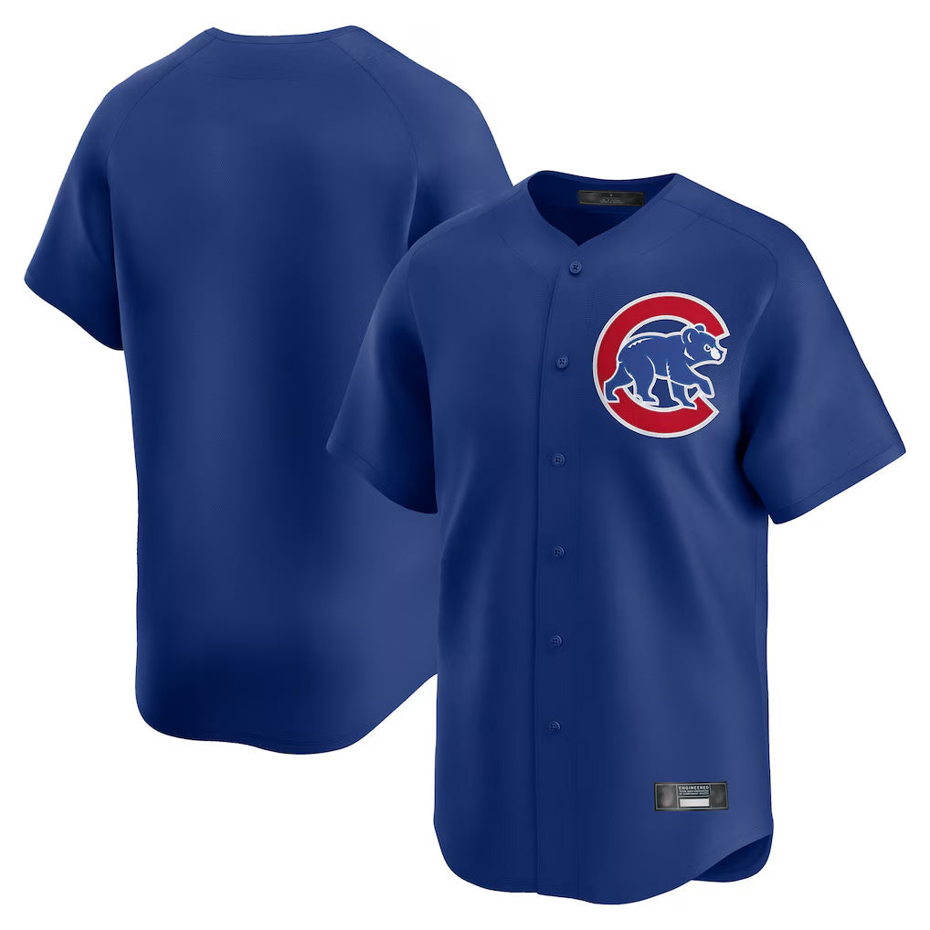 tocy C.Cubs Royal Limited Home Game Blank Player Stitched Jerseys