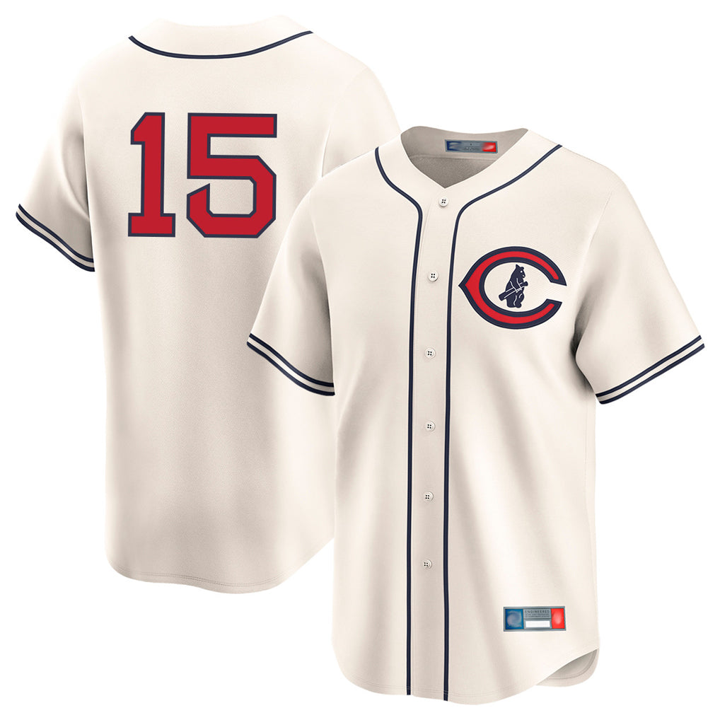 tocy C.Cubs #15 Carson Kelly Player Cream Field of Dreams Limited Home Game Stitched Jerseys