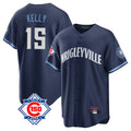 tocy C.Cubs #15 Carson Kelly Player Navy 150th Anniversary City Connect Home Game Stitched Jerseys