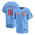 tocy C.Cubs #18 Shota Imanaga Player Light Blue Limited Home Stitched Jerseys