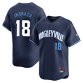 tocy C.Cubs #18 Shota Imanaga Player Navy City Connect Limited Home Stitched Jerseys