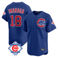 tocy C.Cubs #18 Shota Imanaga Player Royal 150th Anniversary Limited Home Stitched Jerseys