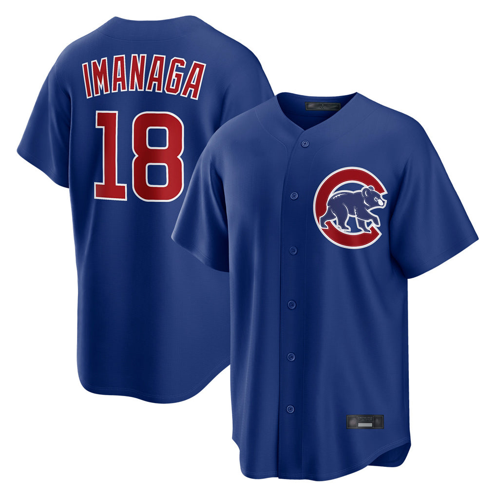 tocy C.Cubs #18 Shota Imanaga Player Royal Home Game Stitched Jerseys