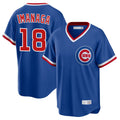 tocy C.Cubs #18 Shota Imanaga Player Royal T-shirt Cooperstown Collection Limited Stitched Jerseys