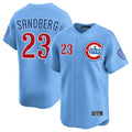 tocy C.Cubs #23 Ryne Sandberg Player Light Blue Limited Home Stitched Jerseys