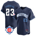 tocy C.Cubs #23 Ryne Sandberg Player Navy City Connect 150th Anniversary Limited Home Stitched Jerseys