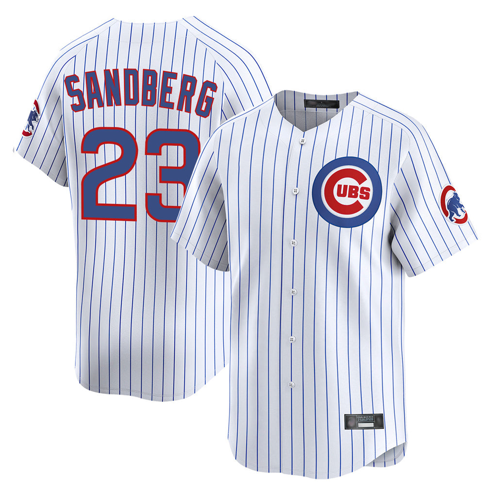 tocy C.Cubs #23 Ryne Sandberg Player White Limited Home Game Stitched Jerseys