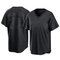 tocy C.Cubs #25 Mois¡§|s Ballesteros Player Black T-shirt Home Game Stitched Jerseys