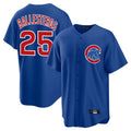 tocy C.Cubs #25 Mois¡§|s Ballesteros Player Royal Home Game Stitched Jerseys