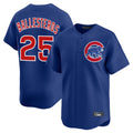 tocy C.Cubs #25 Mois¡§|s Ballesteros Player Royal Limited Home Stitched Jerseys