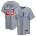 tocy C.Cubs #29 Michael Busch Player Gray Home Game Stitched Jerseys