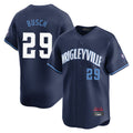 tocy C.Cubs #29 Michael Busch Player Navy City Connect Limited Home Stitched Jerseys