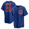 tocy C.Cubs #29 Michael Busch Player Royal Home Game Stitched Jerseys