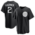 tocy C.Cubs #2 Nico Hoerner Player Black Game Stitched Jerseys
