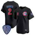 tocy C.Cubs #2 Nico Hoerner Player Black Vapor Premier Limited Home Stitched Jerseys