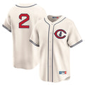 tocy C.Cubs #2 Nico Hoerner Player Cream Field of Dreams Limited Home Game Stitched Jerseys