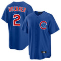 tocy C.Cubs #2 Nico Hoerner Player Royal Home Game Stitched Jerseys