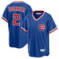 tocy C.Cubs #2 Nico Hoerner Player Royal T-shirt Cooperstown Collection Limited Stitched Jerseys