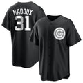 tocy C.Cubs #31 Greg Maddux Player Black Game Stitched Jerseys