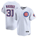 tocy C.Cubs #31 Greg Maddux Player White Limited Home Game Stitched Jerseys