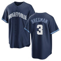 tocy C.Cubs #3 Alex Bregman Navy City Connect Home Game Stitched Jerseys